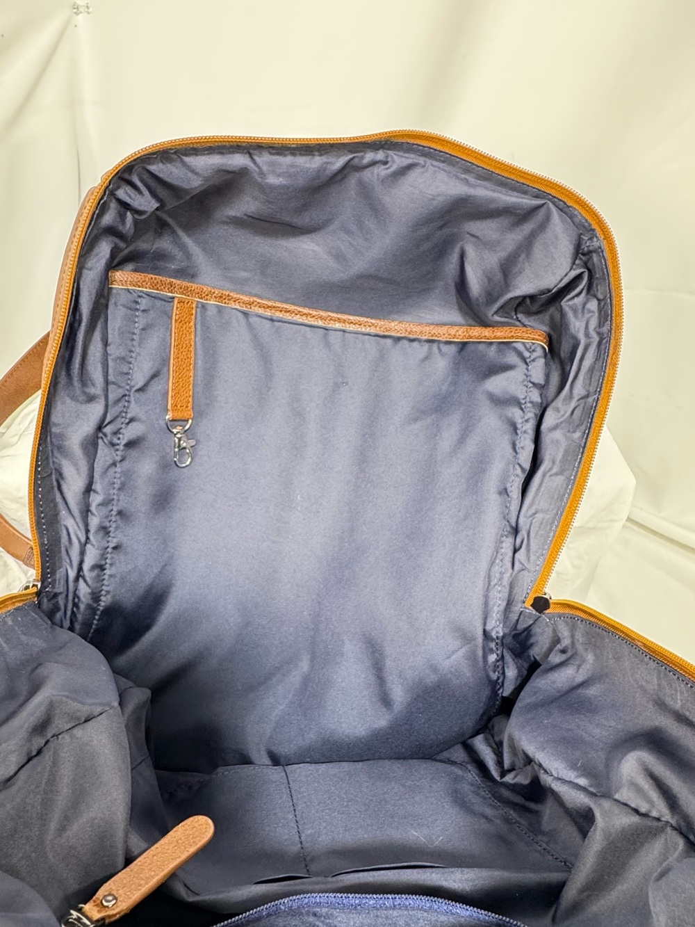 Marsha de Arriaga Brown Leather Grand National Morgan Horse Show Backpack - Picture 11 of 16